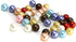 RUBYCA 200Pcs Mix Czech Tiny Satin Luster Glass Pearl Round Bead 4mm Assortment Beading DIY Jewelry...