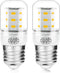 Refrigerator LED Light Bulb KEI D34L Refrigerator Bulb Light Replacement Fit for Frigi-daire Ken-More-2 Packs (3.5W 85V-265V E27 2700K Warm Light)...