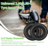 2.80/2.50-4" Replacement Tire Inner Tubes, 2 Pack Heavy Duty 2.80 2.50-4/280/250-4 Inner Tube with Bent Valve for Scooters, Hand Trucks, Wheelbarr...