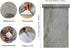 12”x100” Gold Grey Matte Marble Contact Paper for Countertops Waterproof Peel and Stick Countertops Marble Wallpaper for Bathroom Self Adhesive Co...