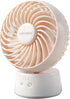 Portable Oscillating Desk Fan Table Fan Small Mini Fans Rechargeable 3.5 Inches Handheld Portable Table Top Fans for Office Desk Indoor/Outdoor (P...