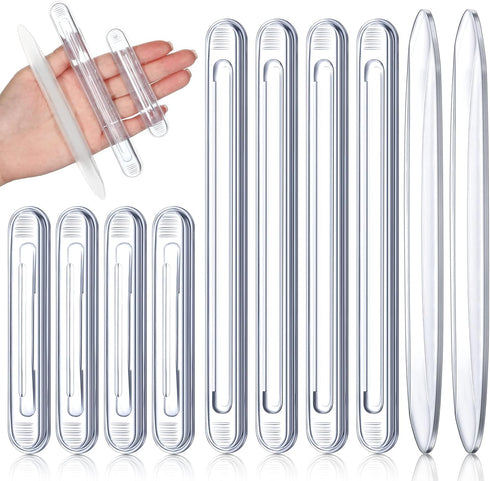 Tallew Cabinet Door Bumper Clear Silicone Door Stopper Wall Protector Car Anti Collision Adhesive Automotive Bumper Guards for Car Drawers(10 Piec...