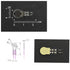 Force Sensing Resistor, Pressure Sensor, 20GM-2KG Force Sensor, High Precise Flexible Force Gauge for Home Industry (2 Pack)...