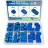 72PCS 5mm/0.2inch Pitch PCB Mount Screw Terminal Block Connector 2Pin 3Pin 4Pin Circuit Board Connectors PCB Wiring Terminals Blue...