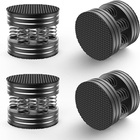 Tertullus Speaker Spikes 4PCS Hifi Spring Speaker Isolation Feet, Aluminum Non-Slip Shockproof Turntable Stand Feet for Audio,Speakers, Subwoofers...