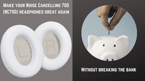 Premium Replacement NC700 Ear Pads / NC700 UC Pads Cushions Compatible with Bose NC700 Headphones/Bose Noise Cancelling 700 Headphones/Bose NC700 ...