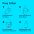 Brita Metro Water Filter Pitcher with SmartLight Filter Change Indicator, BPA-Free, Replaces 1,800 Plastic Water Bottles a Year, Lasts Two Months,...