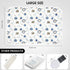 Baby Diaper Changing Pad, 21 5/8" x 31.5" Waterproof Changing Pad Liners - Reusable Soft and Absorbent Portable Changing Mat(Giraffe1PCS)...