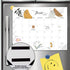 GuassLee Magnetic Calendar 2024-2025 - Magnetic Calendar for Fridge 11 x 14 Inches, Runs from Jan.2024 to Jun.2025, 18 Monthly Calendar Planner fo...