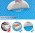 Silicone Baking Mat for Pastry Rolling Dough with Measurements,19.7" x 15.7" BPA Free Non stick and Non Slip Blue Table Sheet Baking Supplies for ...