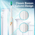 DADA-TECH Electric Toothbrush for Adults and Kids, Sonic Toothbrush Rechargeable with 9 Brush Heads, 5 Modes and 2 Minutes Smart Timer, 4Hours Cha...