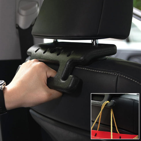 Multifunction Car Armrest Seat Headrest Hooks Getting On And Off Vehicle Assistance Safety Handrails Vehicle Backseat Organizers And Purse Safe Gi...