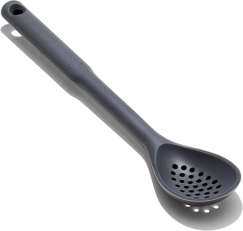 OXO Good Grips Silicone Slotted Spoon, us:one Size, Peppercorn...