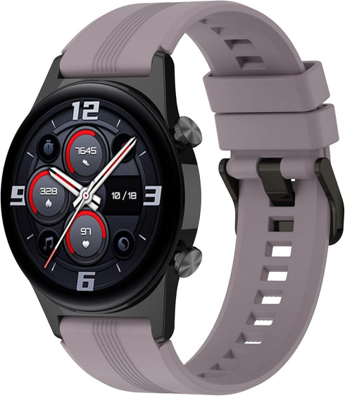 FitTurn 10-Pack Band Compatible with FITVII H56 Smart Watch Bands,22mm Quick Release Adjustable Silicone Strap Wristband Replacement Band for FITV...