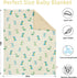 Baby Blanket for Boys Girls Super Soft Blanket,Fluffy Cool Lightweight Baby Receiving Blankets,Double Layer with Dotted Backing for Toddler Nurser...