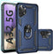 for Samsung Galaxy A32 5G Case with Screen Protector, Military Grade 16ft Drop Tested Cover, Blue...