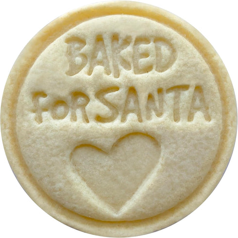 R&M Baked for Santa Pastry and Cookie Stamper, Christmas Cookie Stamper - Red, 2.5"...