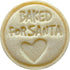 R&M Baked for Santa Pastry and Cookie Stamper, Christmas Cookie Stamper - Red, 2.5"...