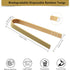 20 Pieces 10 cm Disposable Bamboo Tongs Kitchen Utensils Bread Tongs Natural Bread Tongs for Fruits Tea Toasted Bread Kitchen...