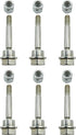(Set of 6) 588077501 Snow Blower Shear Pin Bolt & Nut fits for Husqvarna 532179828 532187494 532188243 532192090 588077501 601001986 AYP 192090 ST...