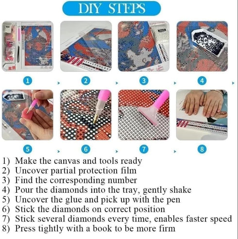 Life Tree of Book 5D Diamond Painting Kits for Adults, DIY Diamond Art Life Tree of Book Diamond Painting Kits Full Drill Crystal Rhinestone Embro...