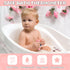 Safety Baby Bath Thermometer with Upgraded Chip, Digital Water Thermometer for Infants Bathtub, Accurate Temperature Testing and Color Alarm Bath ...