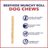 Pet Factory American Beefhide 5" Munch Mini Rolls Dog Chew Treats - Natural Flavor, 40 Count/1 Pack...