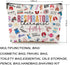 Respiratory Therapist Gifts Makeup Bag Respiratory Therapist Gifts RT Gift for Women Work Adult Humor Employee Pulmonology Nurse Coworker Graduati...