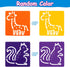 22Pcs Alphabet Tracing Stencil Set for Kids Drawing Stencils with Color Highlighter Letters Numbers and Cute Animal Pattern Paint Boards Learn Art...