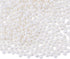 PandaHall Elite 3mm About 2000 Pcs Tiny Satin Luster Dyed Glass Pearl Round Loose Beads Assorted Lot for Jewelry Making Beige...