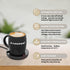 Coffee Mug Warmer with Auto Shut Off for Home Office Desk Use,Touch Control Tech Safety and Smart Temperature Settings for Coffee, Milk, Tea, Wate...