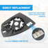 Left Driver Side View Heated Mirror Glass Replacement for 2012 2013 2014 2015 2016 2017 2018 Ford Focus Side Mirror Glass With Rear Holder Replace...
