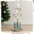 Biedermann & Sons 2-Hour Long Burning Unscented Tree or Chime Candles, Light Blue, 4 Inch Tall - Set of 20...