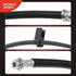 A-Premium Rear Driver Inner Brake Hydraulic Hose Compatible with Select Ford Models - F-250 Super Duty/F-350 Super Duty 2011-2016, F-450 Super Dut...