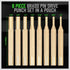 SWANLAKE 8-Piece Brass Punch Set, Removing Repair Tool1/8" - 5/16" Brass Pin Drive Punch Set...