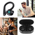 Earbuds, Q23 PRO Bluetooth 5.1 Sport Waterproof Earphones with Charging Case, Stereo Noise Cancelling Earhooks Headset Bulit in Mic, for Sports Tr...