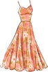 McCall's Misses' Fit and Flare Knit Dress Sewing Pattern Kit, Code M8215, Sizes 26W-28W-30W-32W, Multicolor...