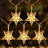 Star String Lights - 50 LED Battery Operated String Lights for Bedroom with Remote and Timer, Indoor Outdoor Fairy Twinkle Lights for Christmas, K...