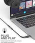 KINGTOP Headphone Splitter, 3.5mm Headset Splitter, Headphone Mic Splitter Cable for Headset to Older Laptops/PCs...