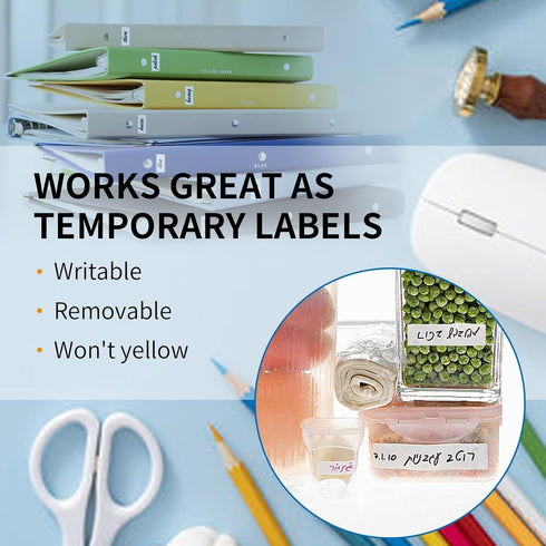 4 Packs White Artist Tape for Watercolor Paper Drafting Art Low Tack Masking Tape Acid Free Painter Watercolor Tape for Painting Canvas Framing, 0...