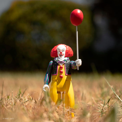 Super7 IT Pennywise (Clown) - 3.75" IT Action Figure with Accessory Classic Horror Collectibles and Retro Toys...