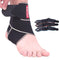 Ankle Support,Adjustable Ankle Brace Breathable Nylon Material Super Elastic and Comfortable,1 Size Fits all, Suitable for Sports (gray 1)...