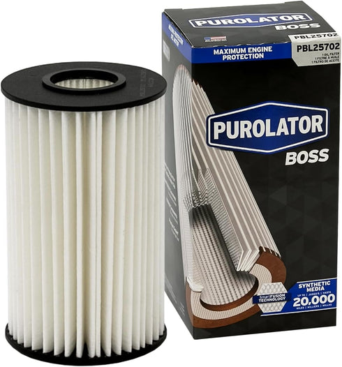 Purolator PBL25702 PurolatorBOSS Maximum Engine Protection Cartridge Oil Filter Compatible With Select Toyota and Lexus...