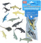 Wild Republic Mini Whale & Shark Polybag, Kids Gifts, Aquatic Toys, Educational Toys, Reusable Bag, 10 Pieces...