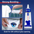 Fabric Glue, Liquid Stitch Fabric Adhesive, Clear Waterproof Glue for Fabric Repair and Permanent Bonding (2 PCS)...