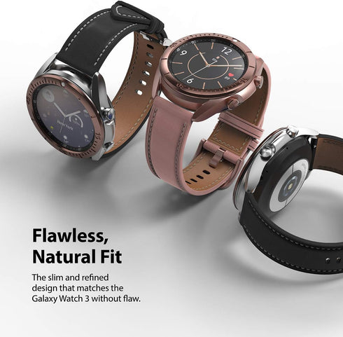 Ringke Bezel Styling for Galaxy Watch 3 41mm Bezel Ring Adhesive Cover Anti Scratch Stainless Steel Protection for Galaxy Watch 3 41mm Accessory -...