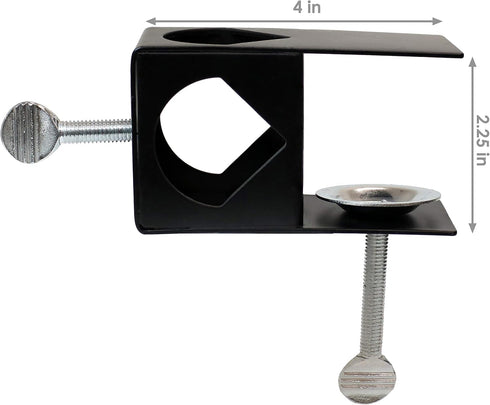 Sunnydaze Deck Clamp - Outdoor Torch Mount Holder - Single...