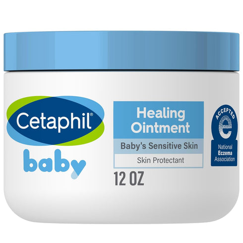 Cetaphil Baby Healing Ointment, Diaper Rash Ointment Soothes and Protects Baby's Irritated Skin, Skin Protectant For Dry Skin, 12oz...