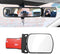 Universal Car Interior Rearview Mirror Auxiliary Mirror-Folding and Rotating to Adjust the Angle, Dedicated to Observe the Rear Wide-Angle HD Conv...