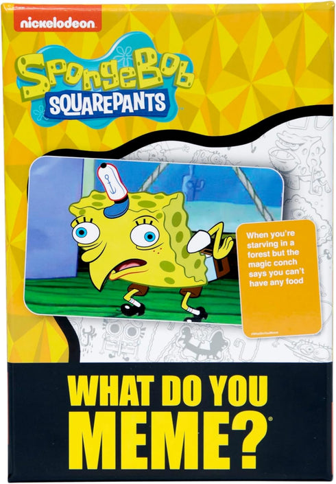 WHAT DO YOU MEME?® Spongebob Squarepants Expansion Pack - Family Card Games for Kids and Adults...